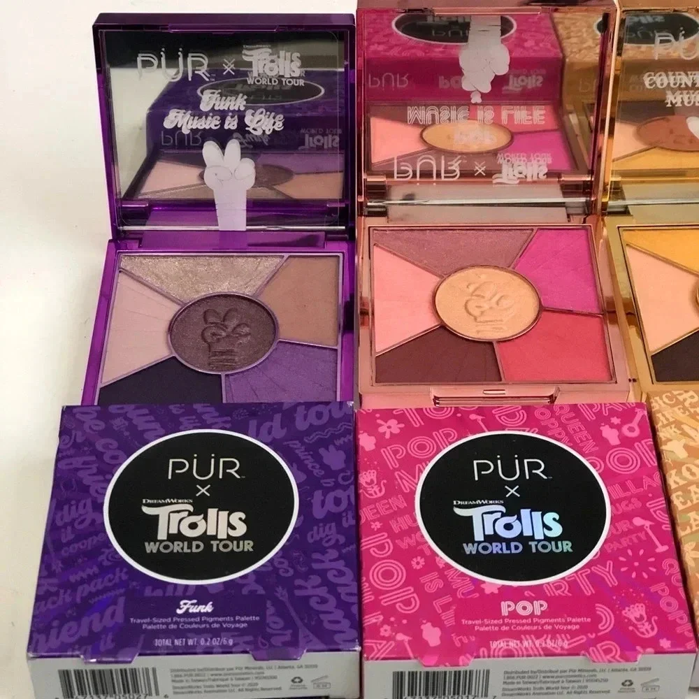 New! Pur Trolls World Tour eyeshadow collection